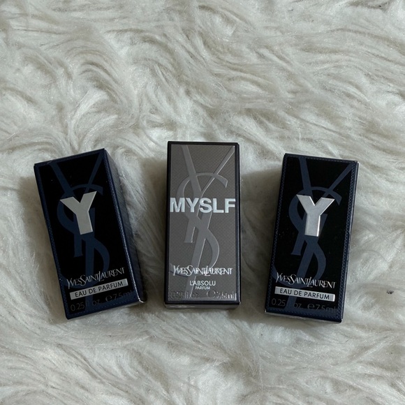 Yves Saint Laurent YSL Men's Fragrance Trio Eau De Parfum L’Absolu Mini Dabbers - Picture 2 of 5